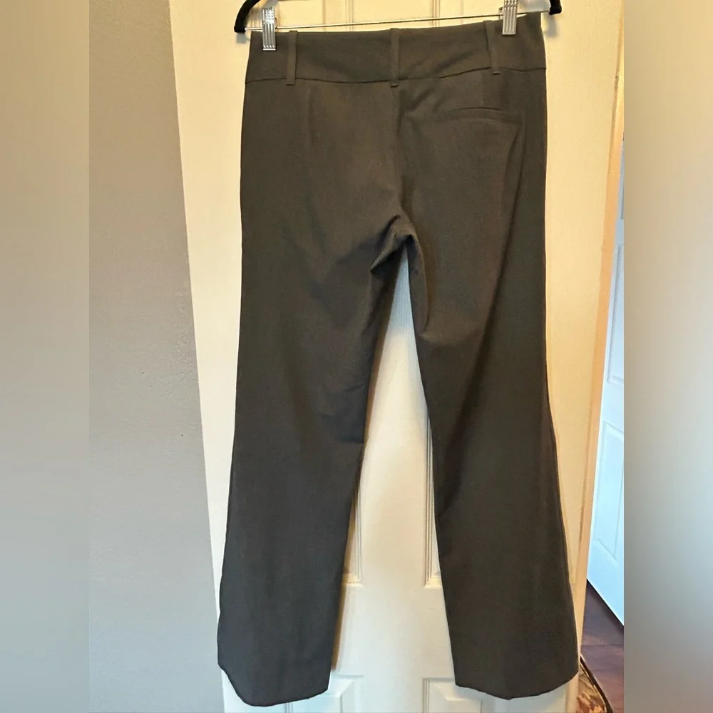 Old Navy Stretch Wide Leg Business Casual Career Dress Pant Trouser Gray Size 4